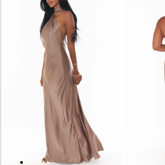 Show Me Your MuMu Dresses & Skirts - Show Me Your Mumu- Jasmine Halter Maxi Dress- Dune Luxe